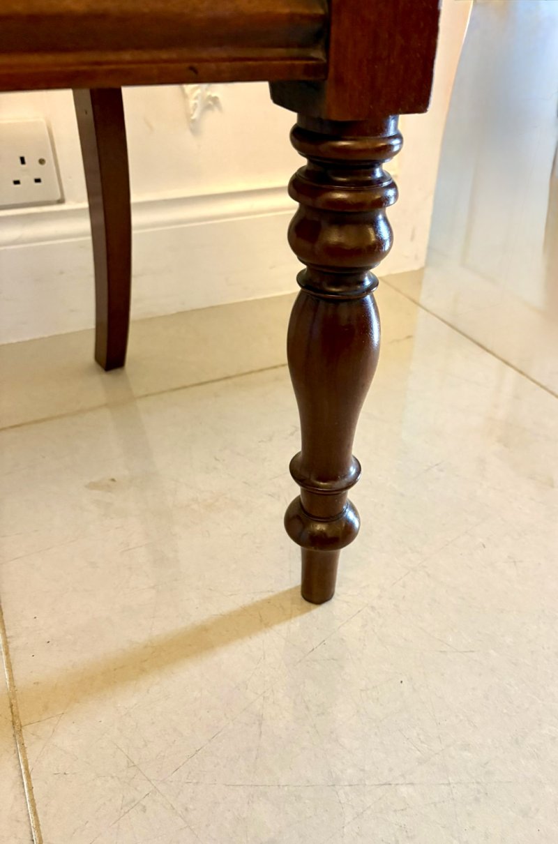 Set of 6 Antique William IV Quality Mahogany Dining Chairs